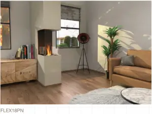 a living room filled with furniture and a flat screen tv