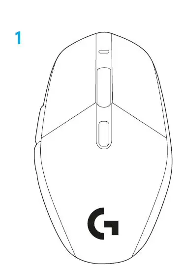 logitech G303 Shroud Edition Wireless Gaming Mouse FIG 2