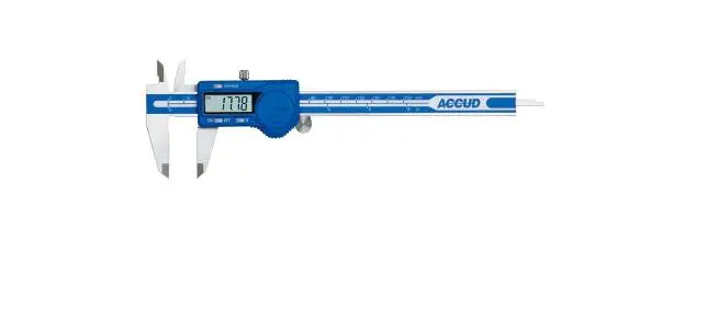 Accud Cr2032 Stainless Steel Digital Caliper User Manual