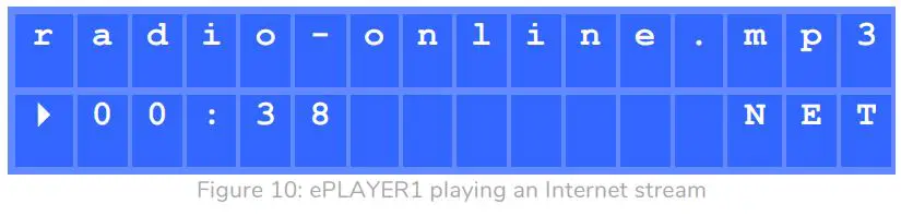 eCLer ePLAYER1 Streaming and Local Media Audio Player User Manual - Figure 10
