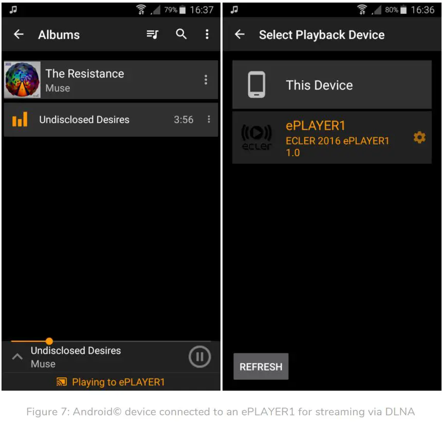 eCLer ePLAYER1 Streaming and Local Media Audio Player User Manual - Figure 7