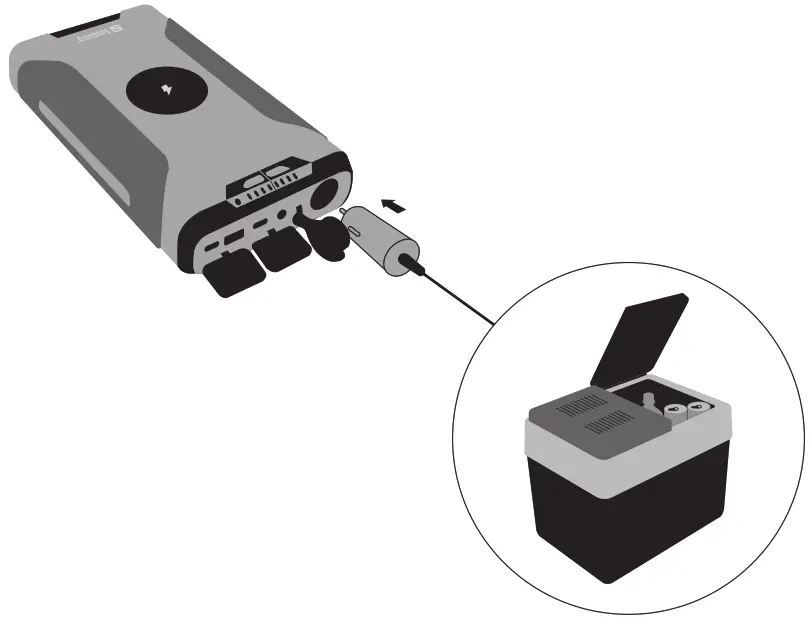 Sandberg 420 64 Survivor Powerbank 7in1 72000 - Socket
