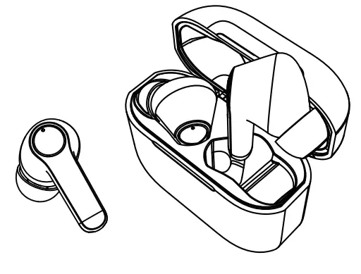 POWERADD T18 Wireless Earbuds - Pairing