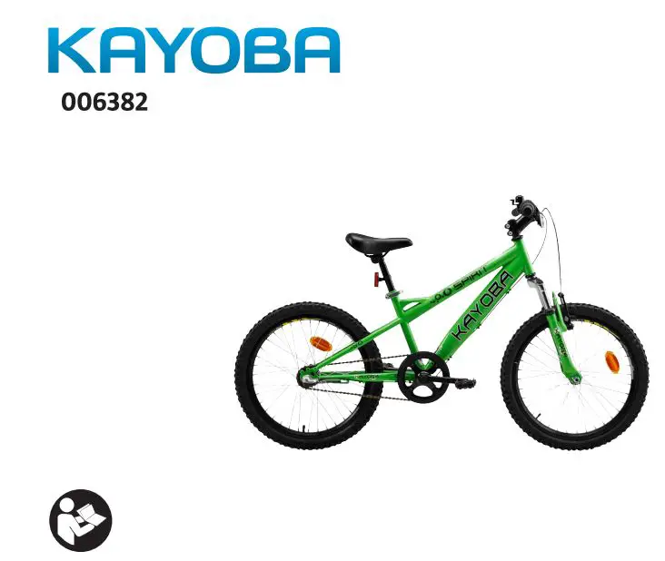 KAYOBA 006382 Mountain Bike Instruction Manual