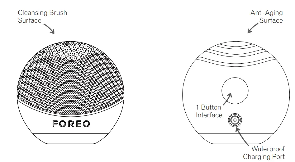 FOREO 480198790 Luna Go For Men Complete Men Skincare - fig 1