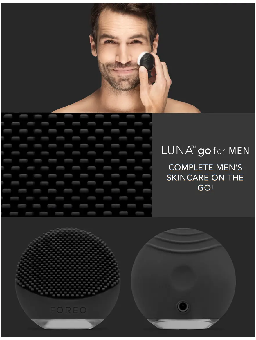 FOREO 480198790 Luna Go For Men Complete Men Skincare - fig