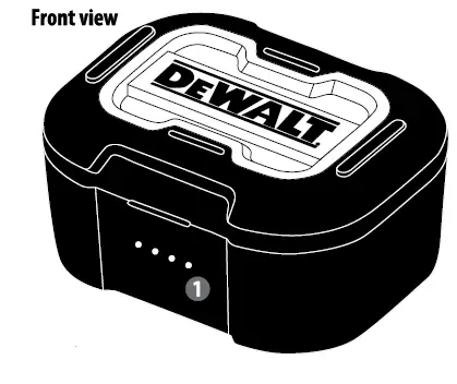 DEWALT DXMA1902095 Jobsite Pro-X1-Wireless-Earbuds-with-ChargingCase-2