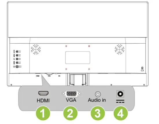 HANNSpree HL205HPB LCD Monitor - computer