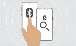 Pairing the headset via Bluetooth