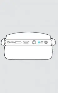 Overview of the headset LED indications