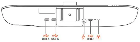 poly 41218066 Studio P15 Personal Video Bar