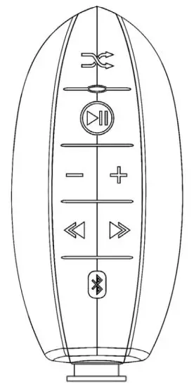 Mambate Us S19 Waterproof Music Player - S19