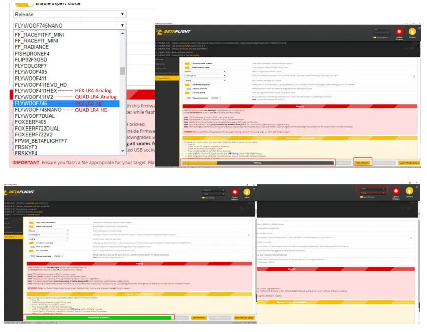 Flywoo Explorer LR4 4S Micro Long Range FPV Racing RC Drone - Driver software