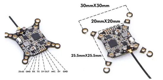 Flywoo Explorer LR4 4S Micro Long Range FPV Racing RC Drone - SOFTSERIAL1
