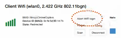 Connect STRATUS to a WiFi source