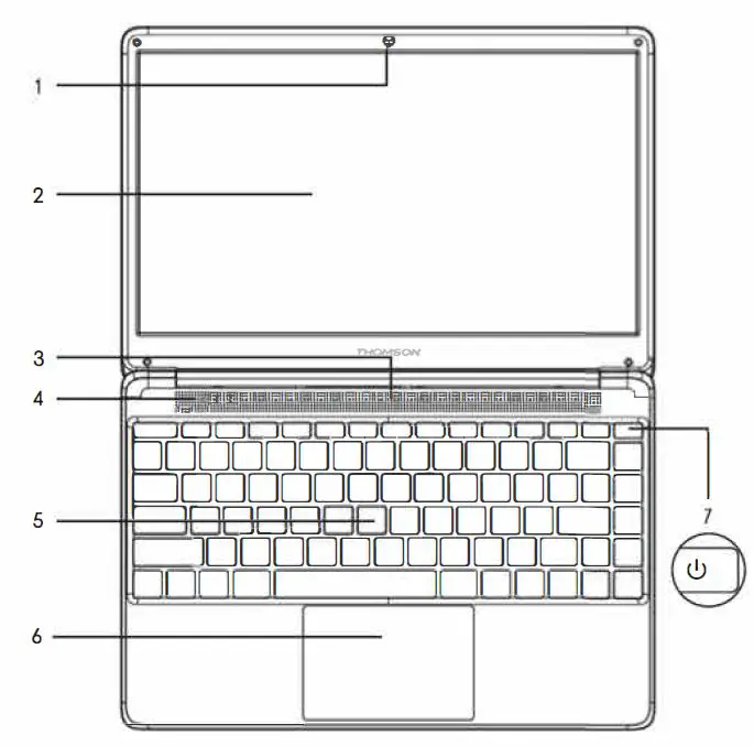 THOMSON-N15I581T-Notebook-Portable-Laptop-fig-1