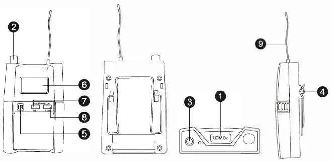 PHENYX-PRO-PTM-10-Professional UHF-Wireless-In-Ear-Monitoring-System-7