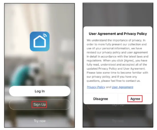 MEARI Bell 19S Wireless Hidden Camera - setup1