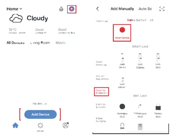 MEARI Bell 19S Wireless Hidden Camera - setup4