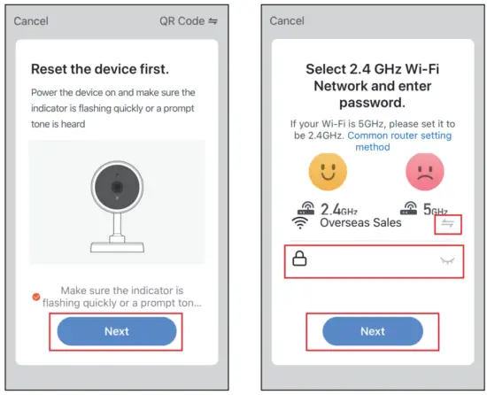 MEARI Bell 19S Wireless Hidden Camera - setup6