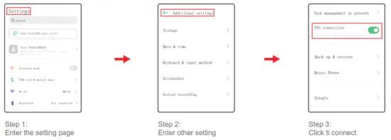 TAKSTAR V4 DUAL Wireless Video Microphone - Android system