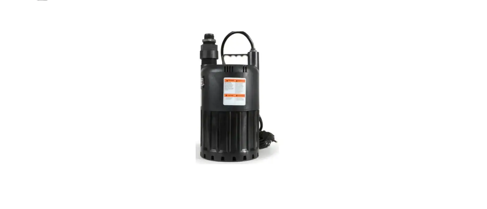 Everbilt Hd-sup80 Submersible Waterfall/utility Pump User Guide