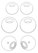 Teufel Real Blue In Bluetooth In Ear Headphone - Eartips