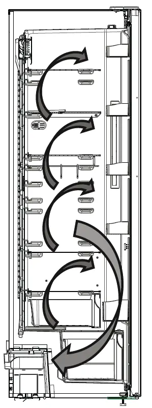 vestfrost -VR-FF375-2H0I -Free -Standing- Larder- Refrigerator -5