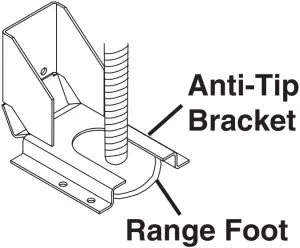 Anti-tip bracket
