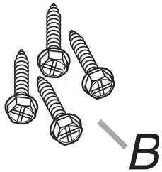 B. Phillips head screws
