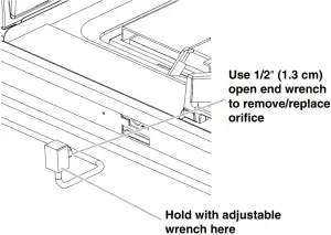 Convert IR Grill Burner for Propane - 5