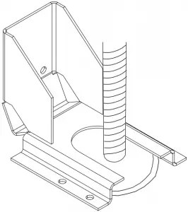 Verify Anti-Tip Bracket Location