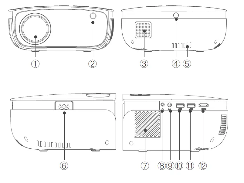Rigal RD-850 Projector-FIG-1
