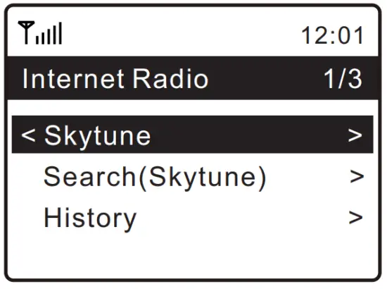 DENVER IR 140 Internet Radio - fig2