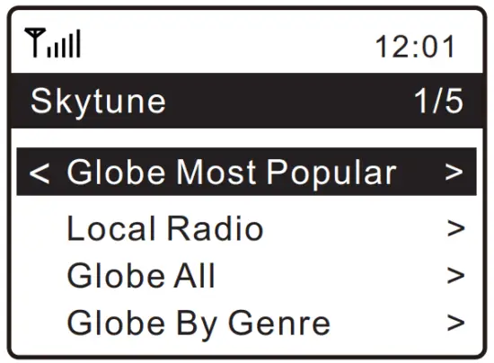 DENVER IR 140 Internet Radio - fig3