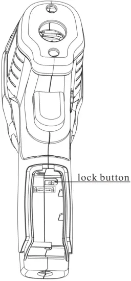 HTC IRX 64 Industrial Pyrometer - Button