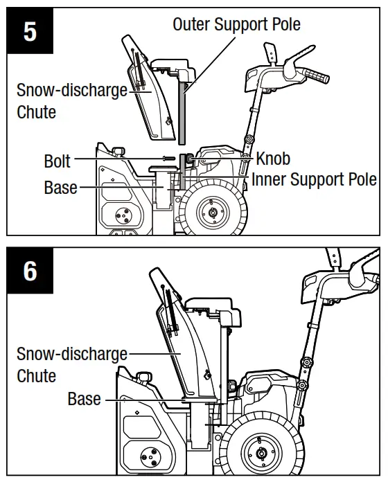 EGO Cordless Power Snow Blower - DISCHARGE
