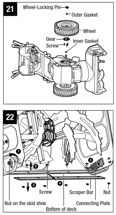EGO Cordless Power Snow Blower - MOUNTING