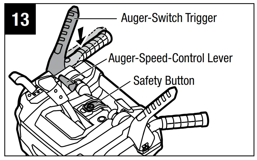 EGO Cordless Power Snow Blower - operation