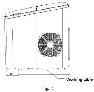 CROWNFUL IM2102T-UL1 Ice Maker -1