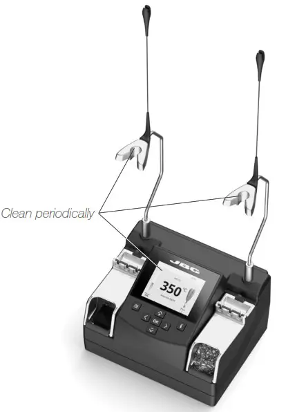 JBC NAN Series NANE 1C 2 Tool Nano Soldering Station - Maintenance