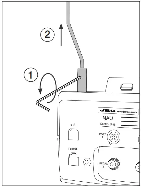 JBC NAN Series NANE 1C 2 Tool Nano Soldering Station - Tool Stand Replacement 1