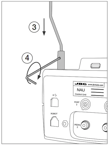 JBC NAN Series NANE 1C 2 Tool Nano Soldering Station - Tool Stand Replacement 2