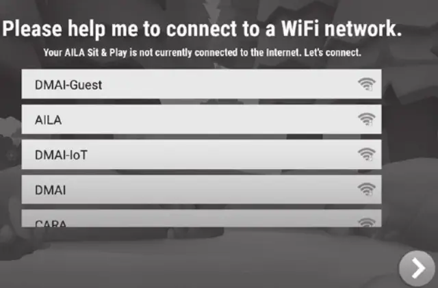 AILA 2AU9S X4C Sit and play Animal island - Connect Wi Fi