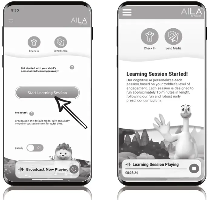 AILA 2AU9S X4C Sit and play Animal island - Learning Session