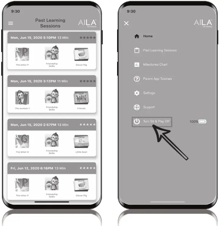 AILA 2AU9S X4C Sit and play Animal island - View Past Learning