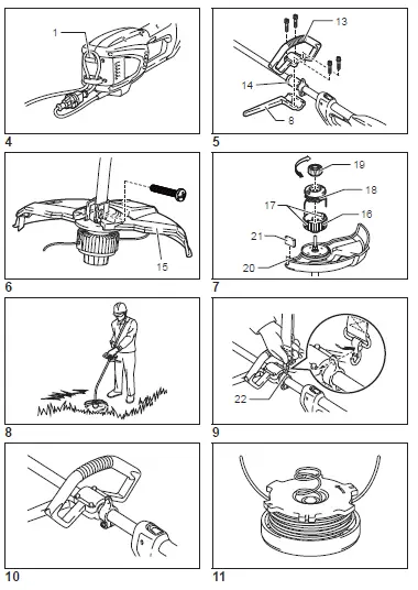 Electric Grass Trimmer 02