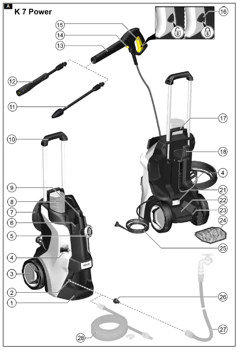 KARCHER K 7 Power Smart Compact Pressure Washer -