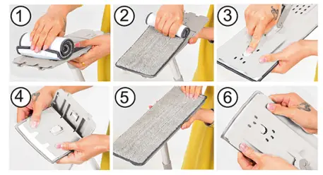 Tsmine-Flat-Mop-Bucket-Hands-Free-Self-Cleaning-Degree-Flexible-Head-Floor-Mop-2