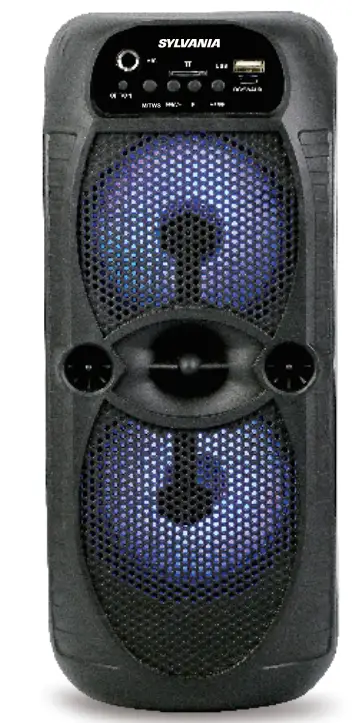 SYLVANIA-SP1018-portable-Bluetooth-speaker-Product